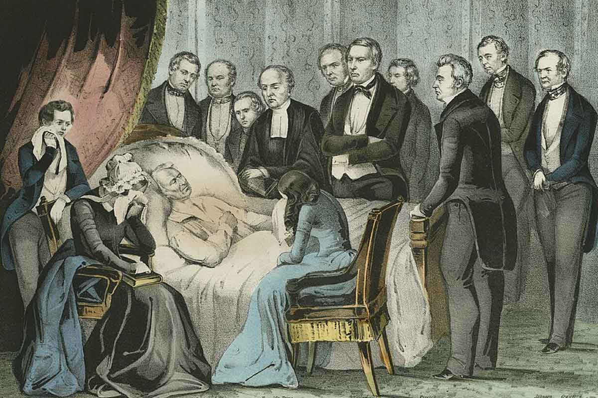 death zachary taylor print