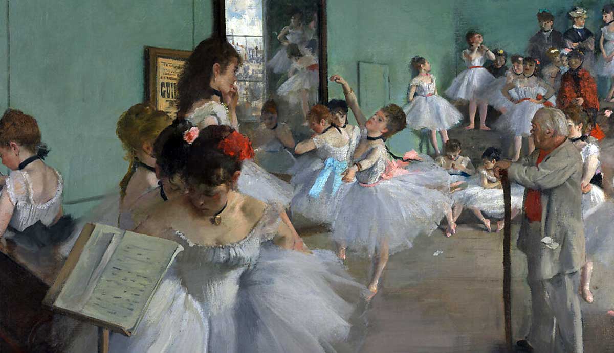 degas dance class