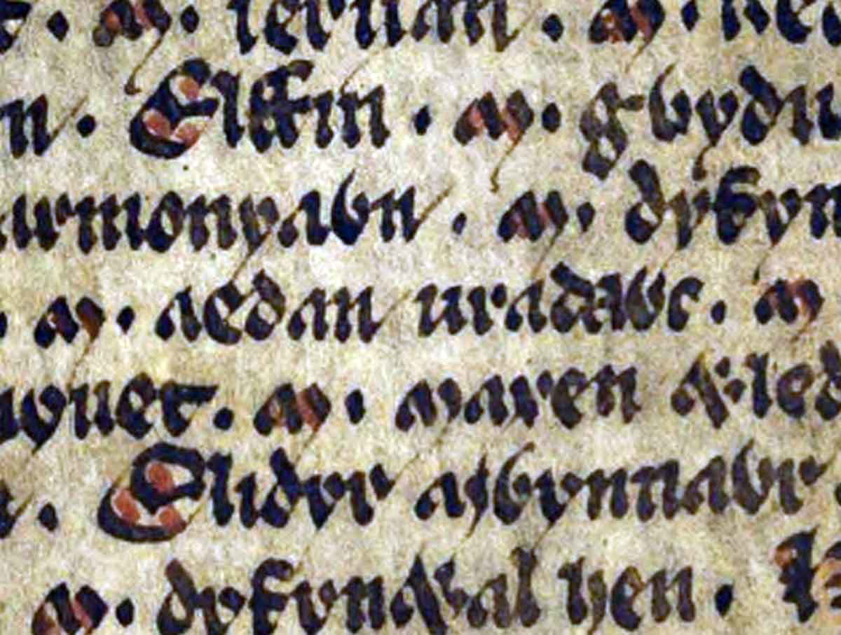 descent men north bonedd gwyr gogledd peniarth ms 45 folio 292 aedan gabran