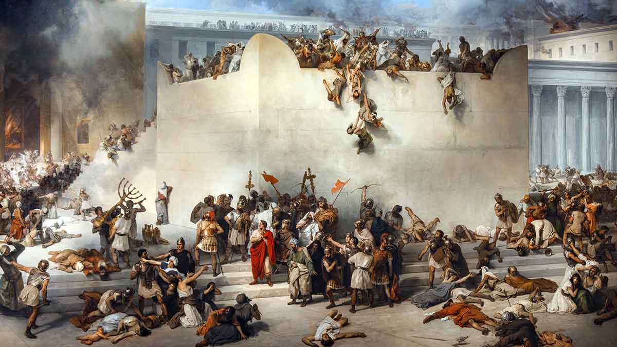 destruction temple jerusalem hayez