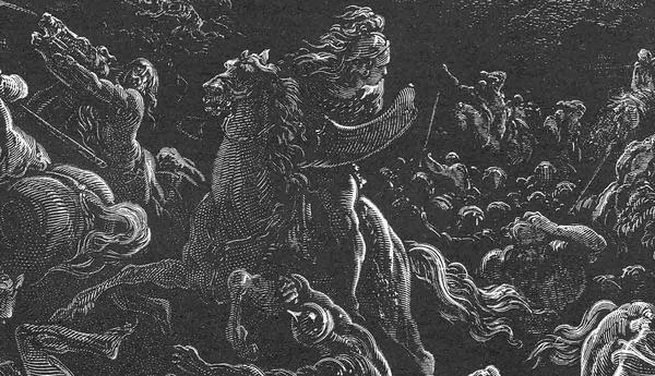 dore the midianites are routed print