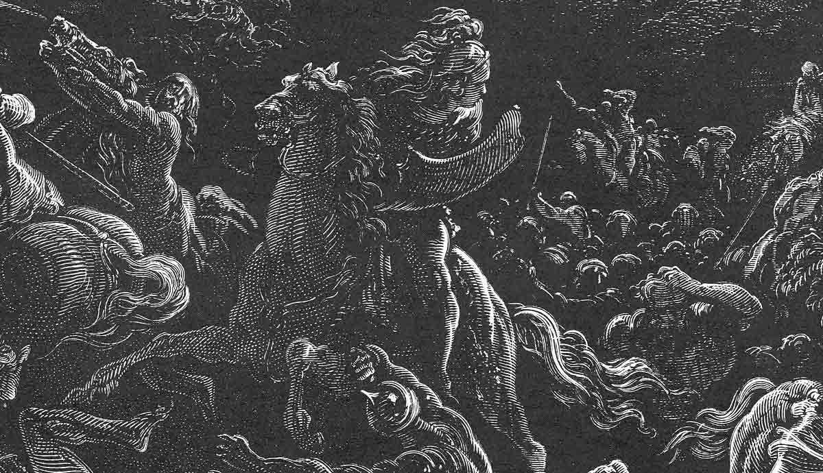 dore the midianites are routed print