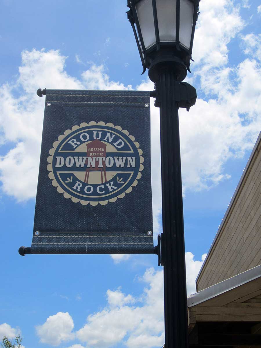 downtown round rock banner