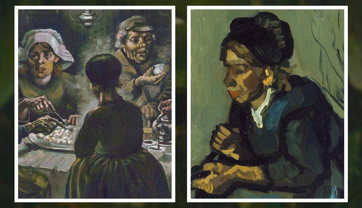 10 Early Paintings by Van Gogh That Came Before His Colorful Works