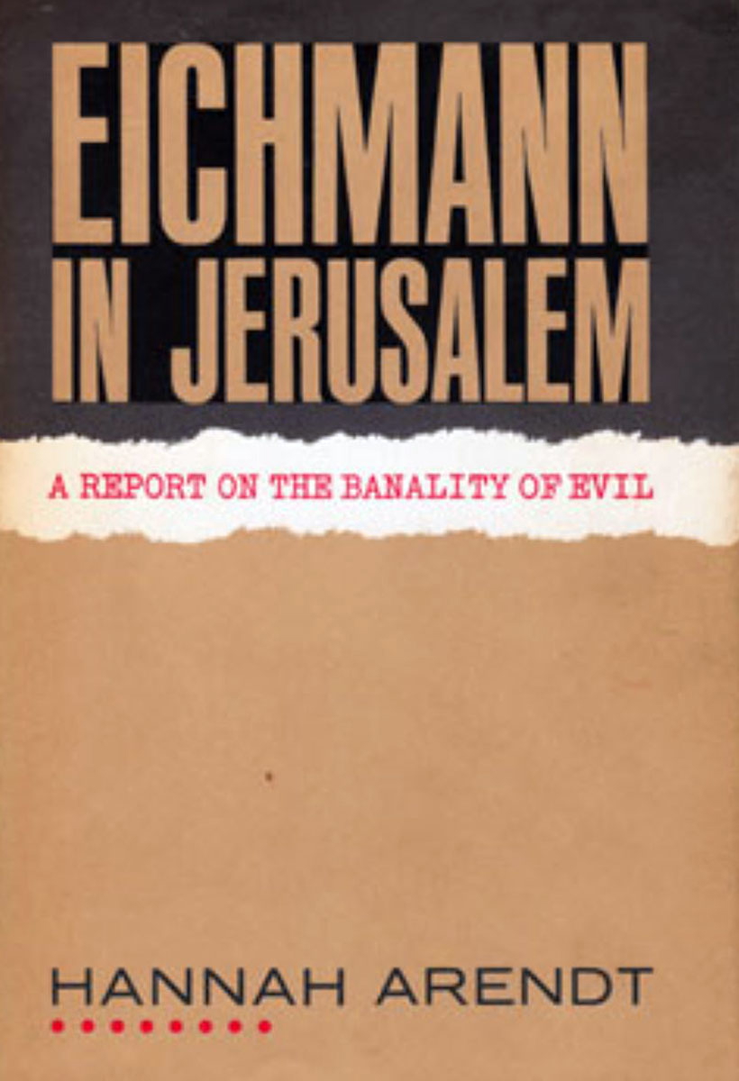 eichmann in jerusalem book cover