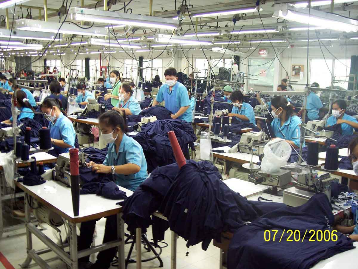 factory workers in thailand