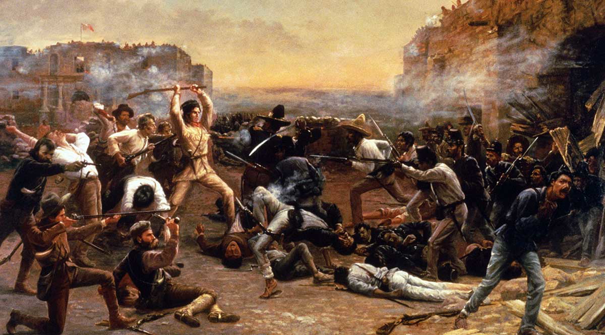 fall of the alamo