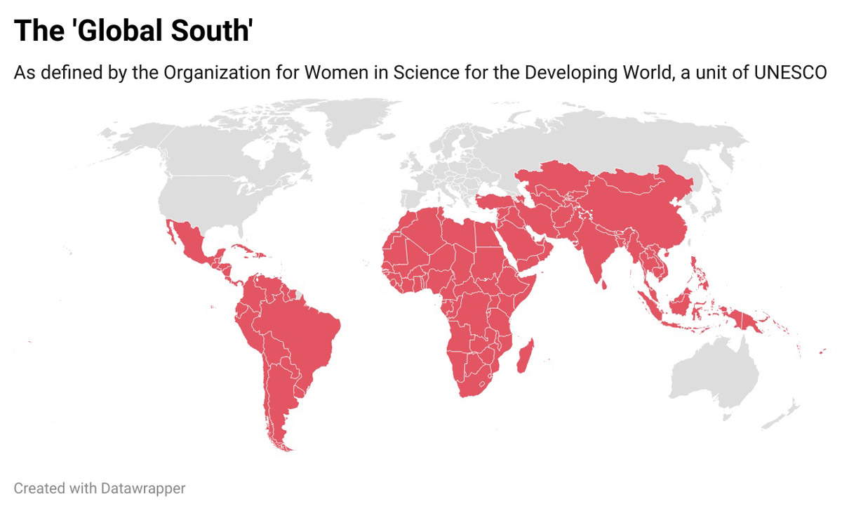 global south map