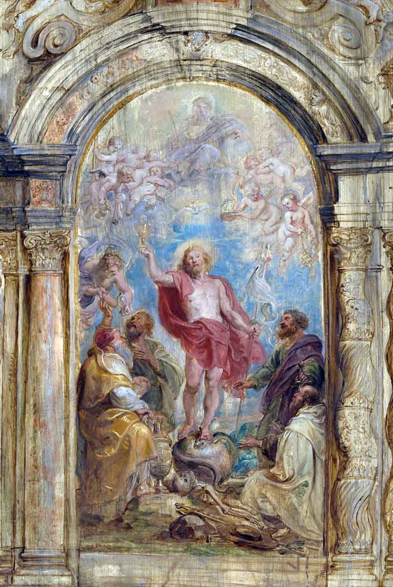 glorification of eucharist rubens