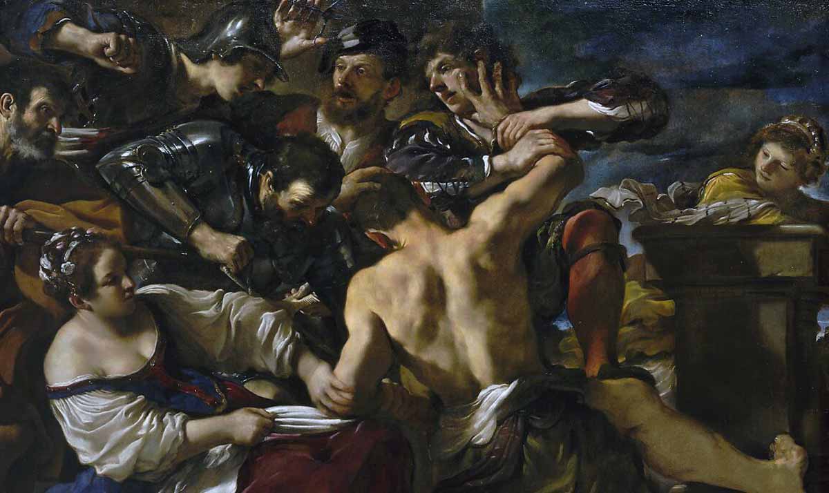 guercino samson captured