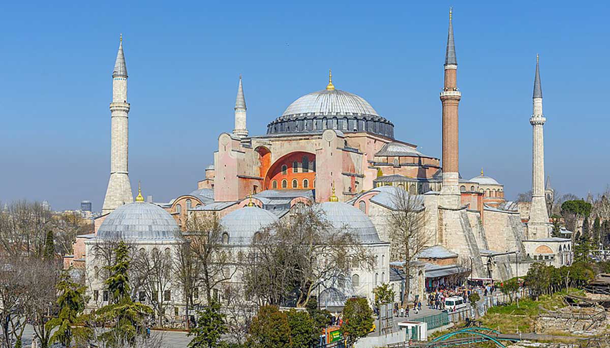 hagia sophia byzantine empire