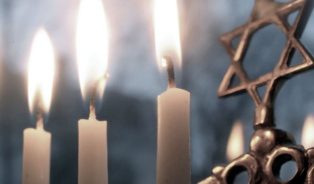 hanukkah menorah image
