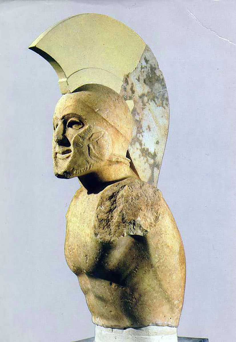 helmed hoplite sparta