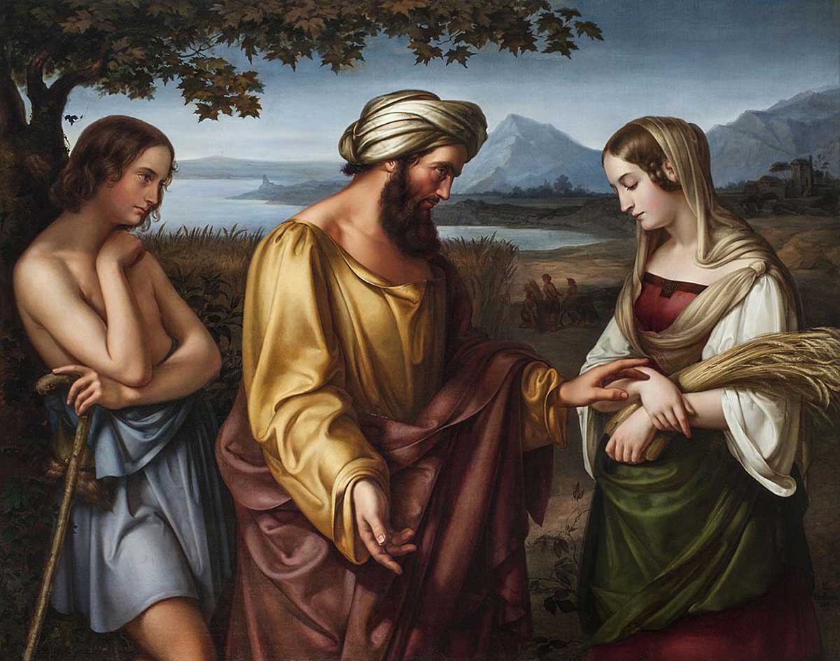 holbein ruth boaz book of ruth