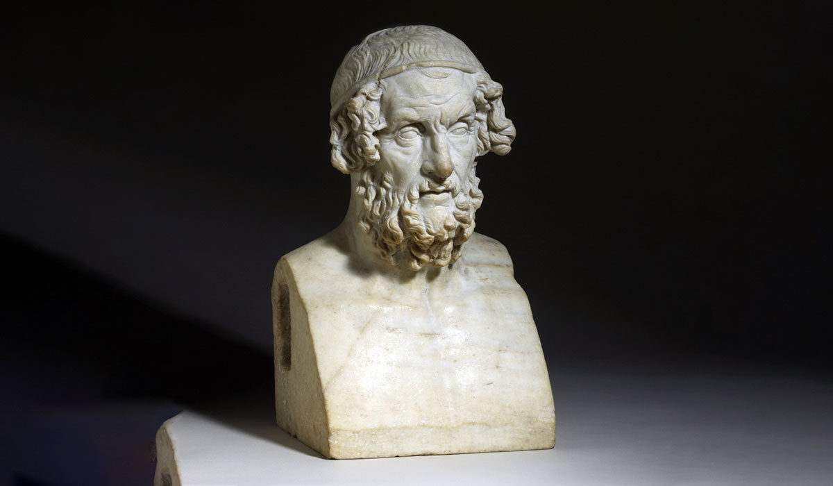 homer bust roman copy