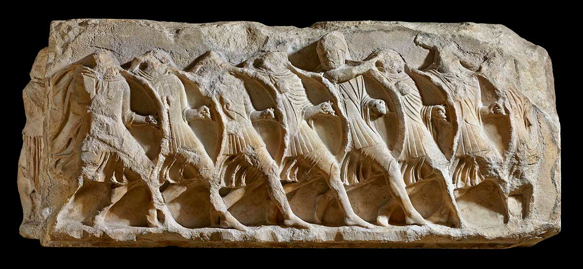 hoplite phalanx nereid monument