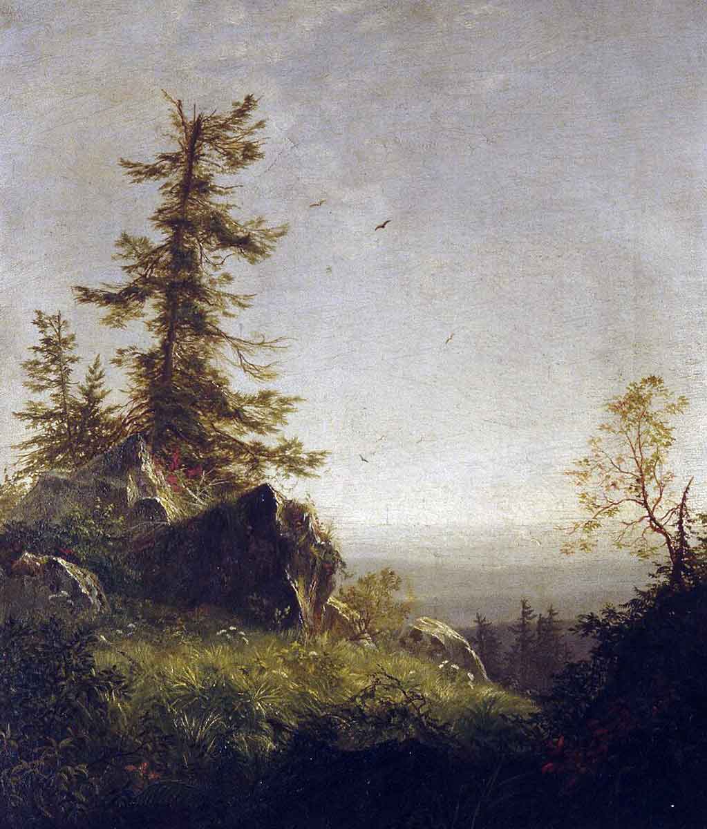 hubbard morning mountain