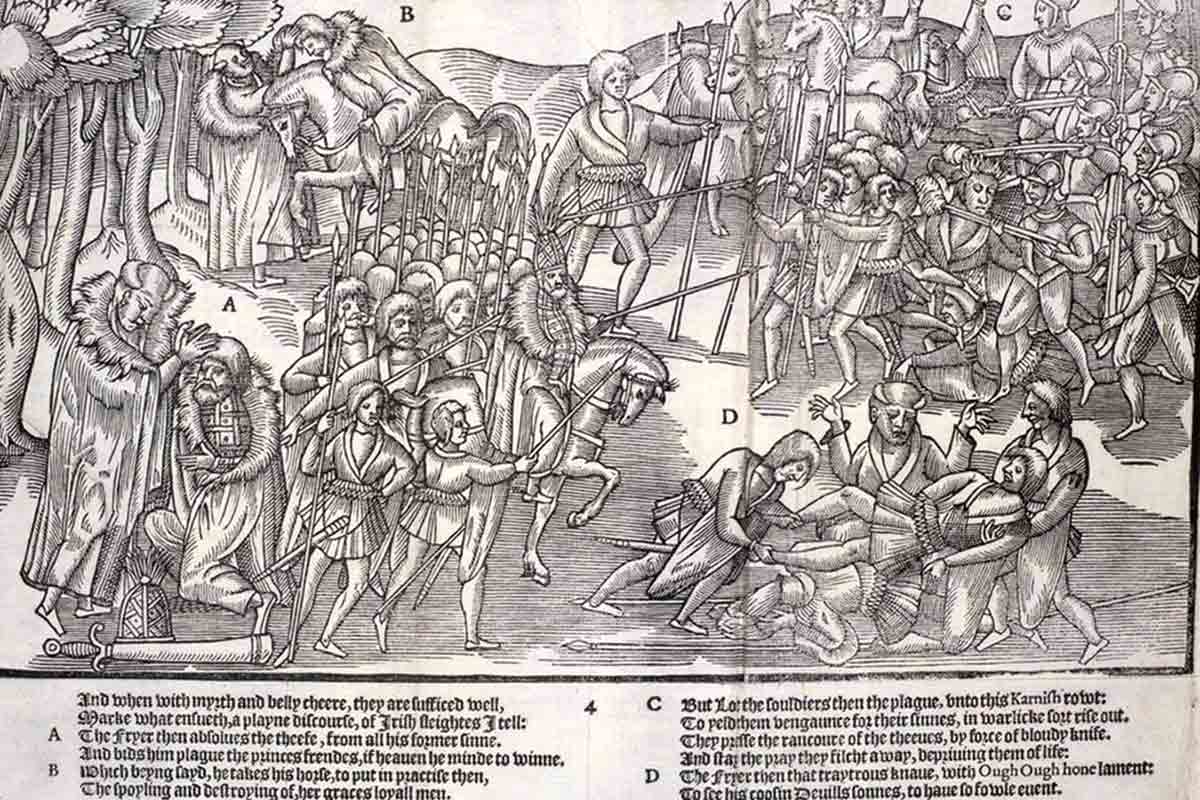 irish soldiers fight