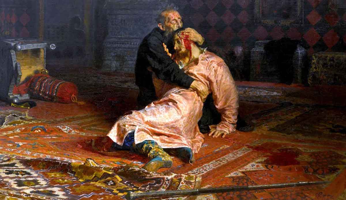ivan terrible son painting