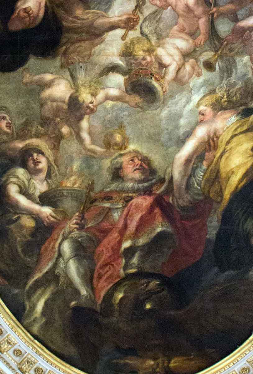 james i carried to heaven rubens