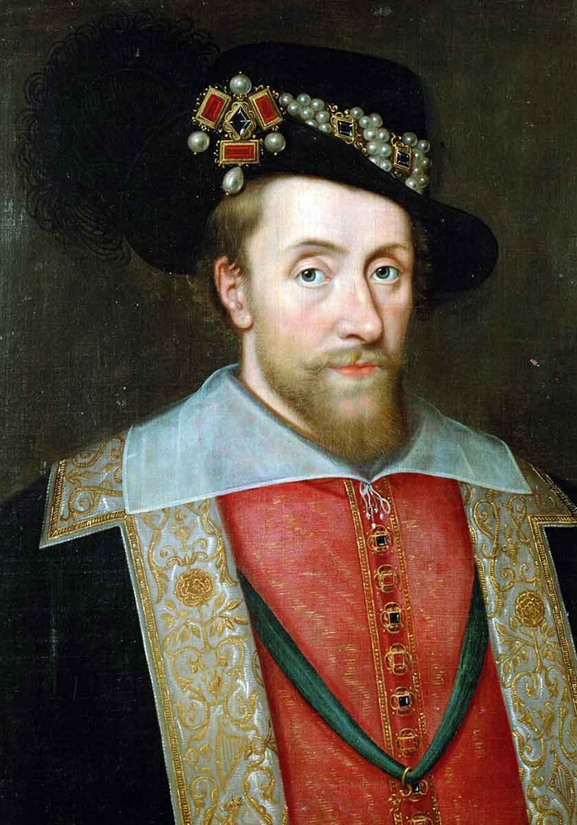 james i close up portrait critz
