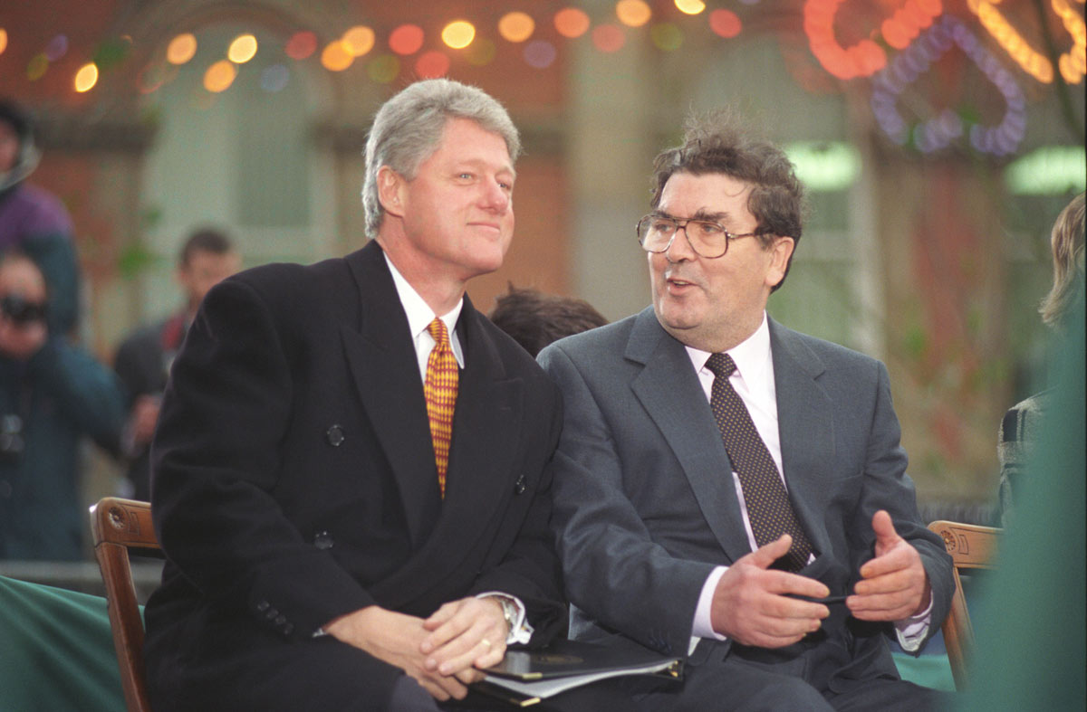 john hume clinton