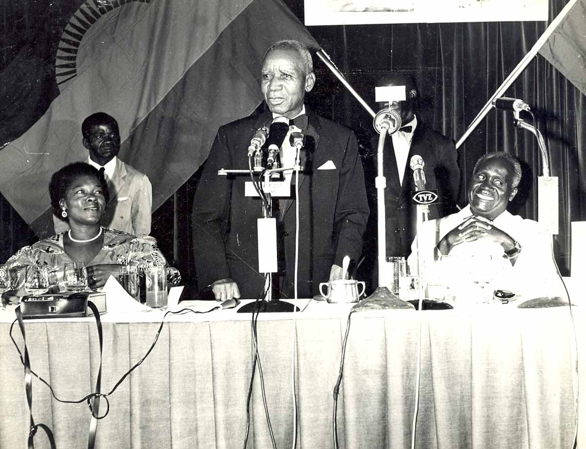 kenneth kaunda zambia speaking