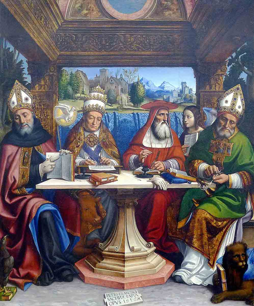 latin fathers church papacy