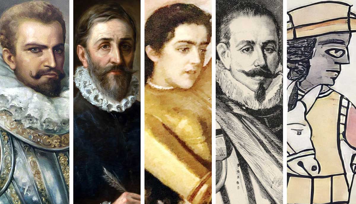 portraits of lesser known conquistadors
