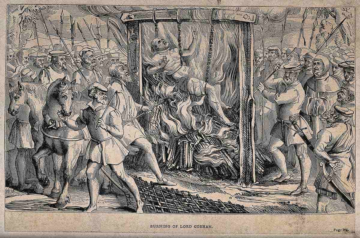 lollard lord oldcastle burned