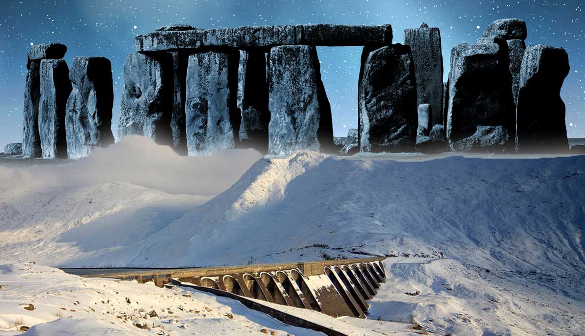 Stonehenge above Ben Cruachan and Loch Awe dam