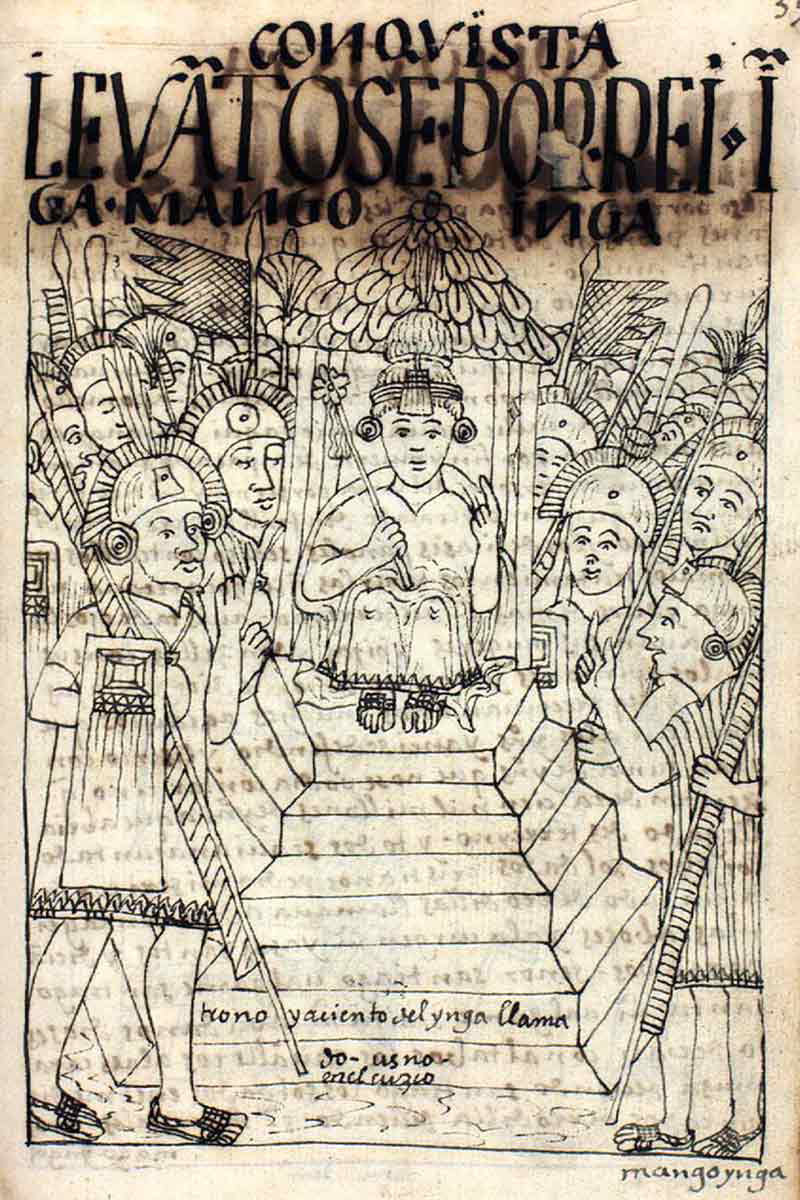 manco inca crowned emperor