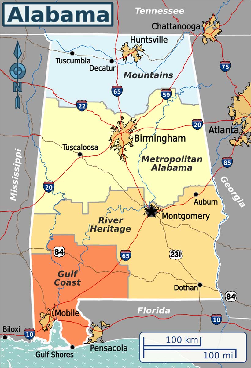 map regions alabama