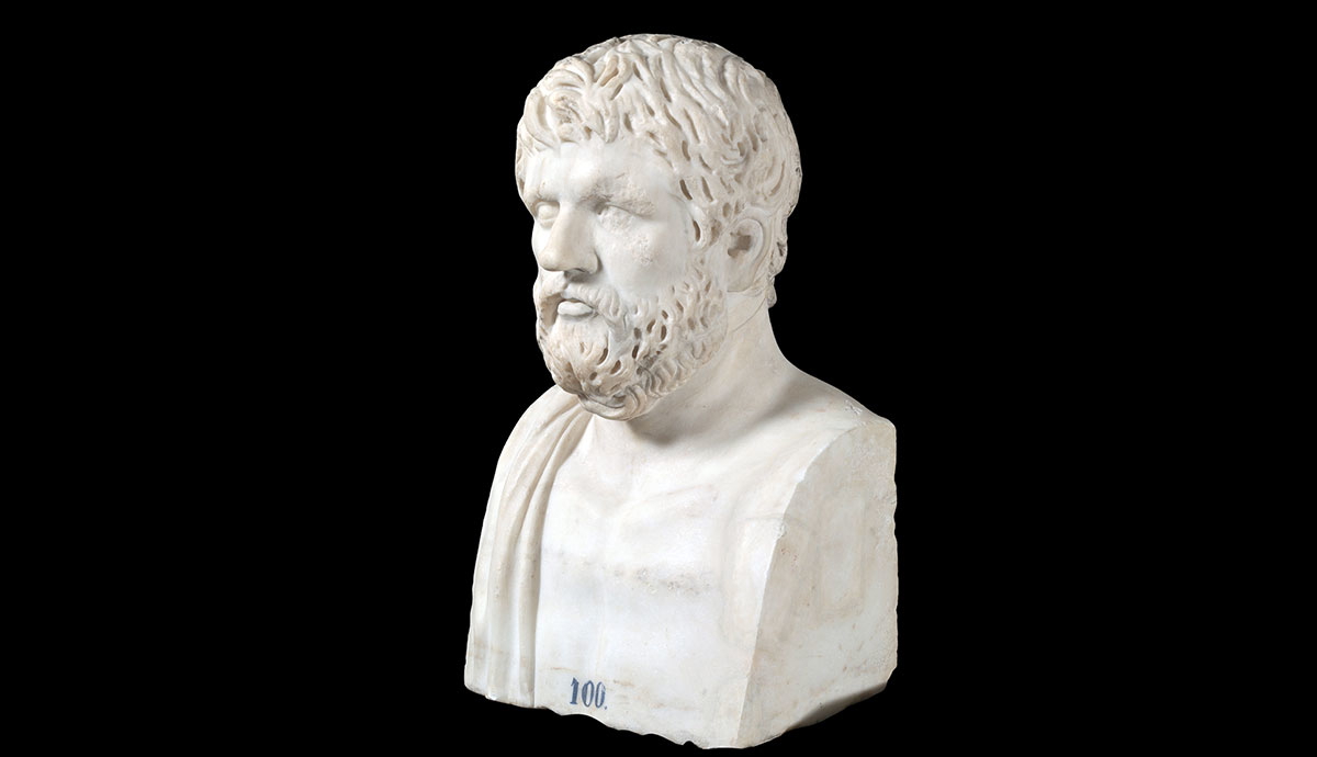 marble bust xenophon sparta