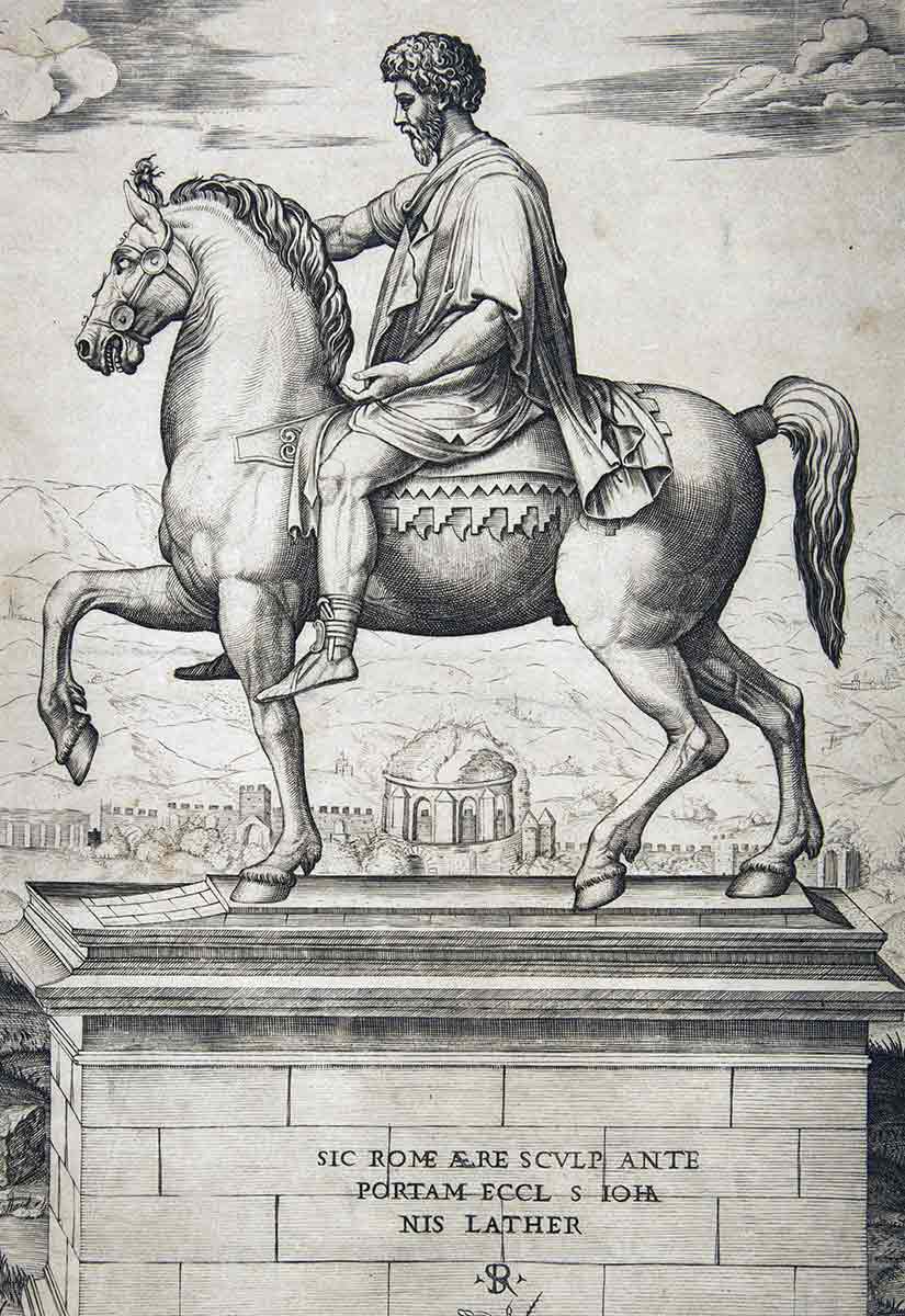 marcus horse statue
