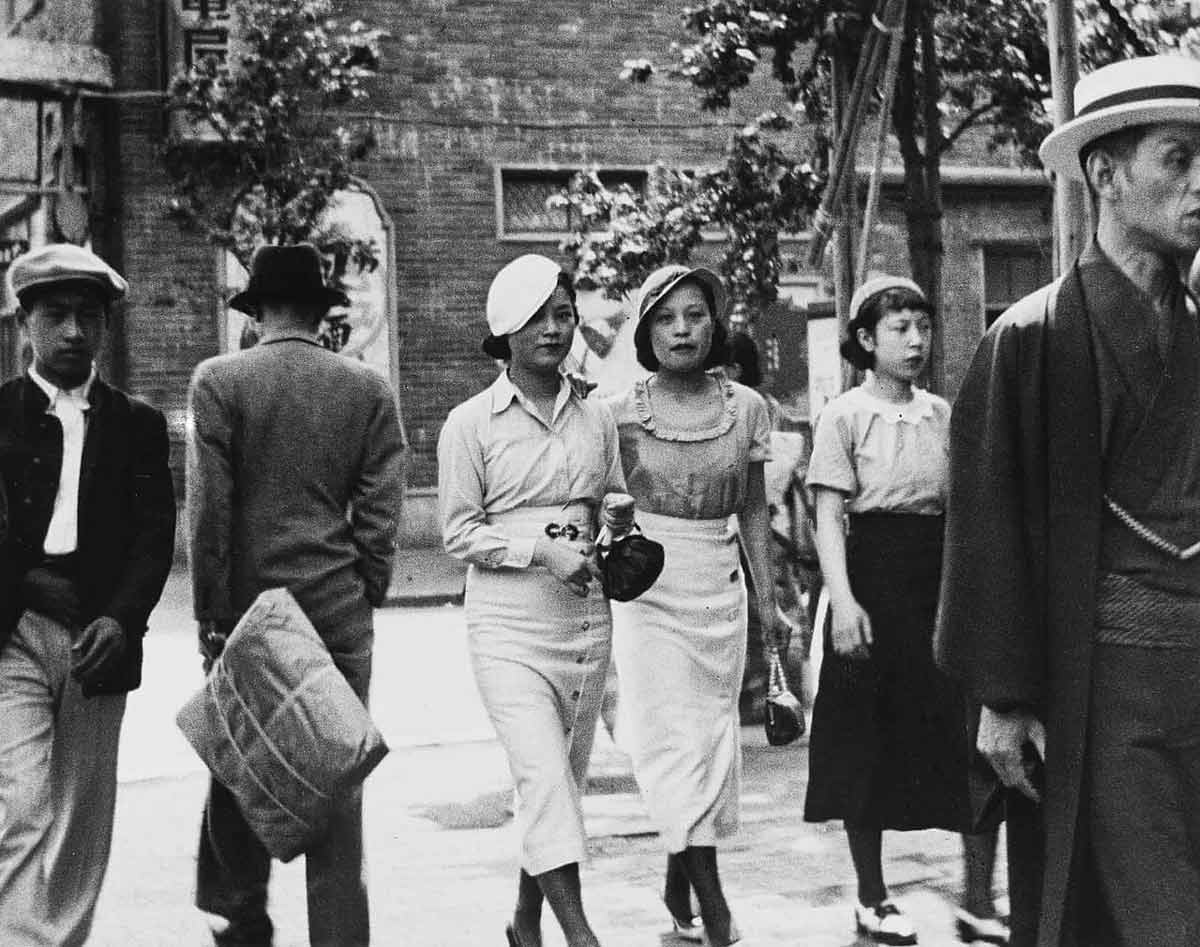 modan garu ginza tokyo kineo kuwabara 1930s