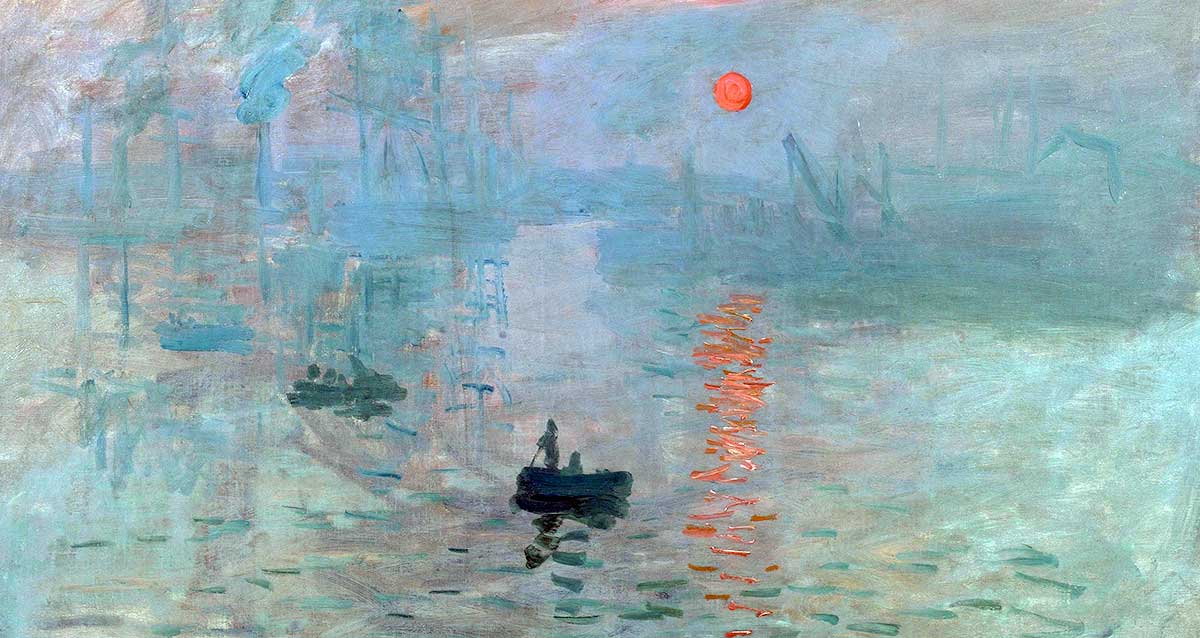 monet impression sunrise painting