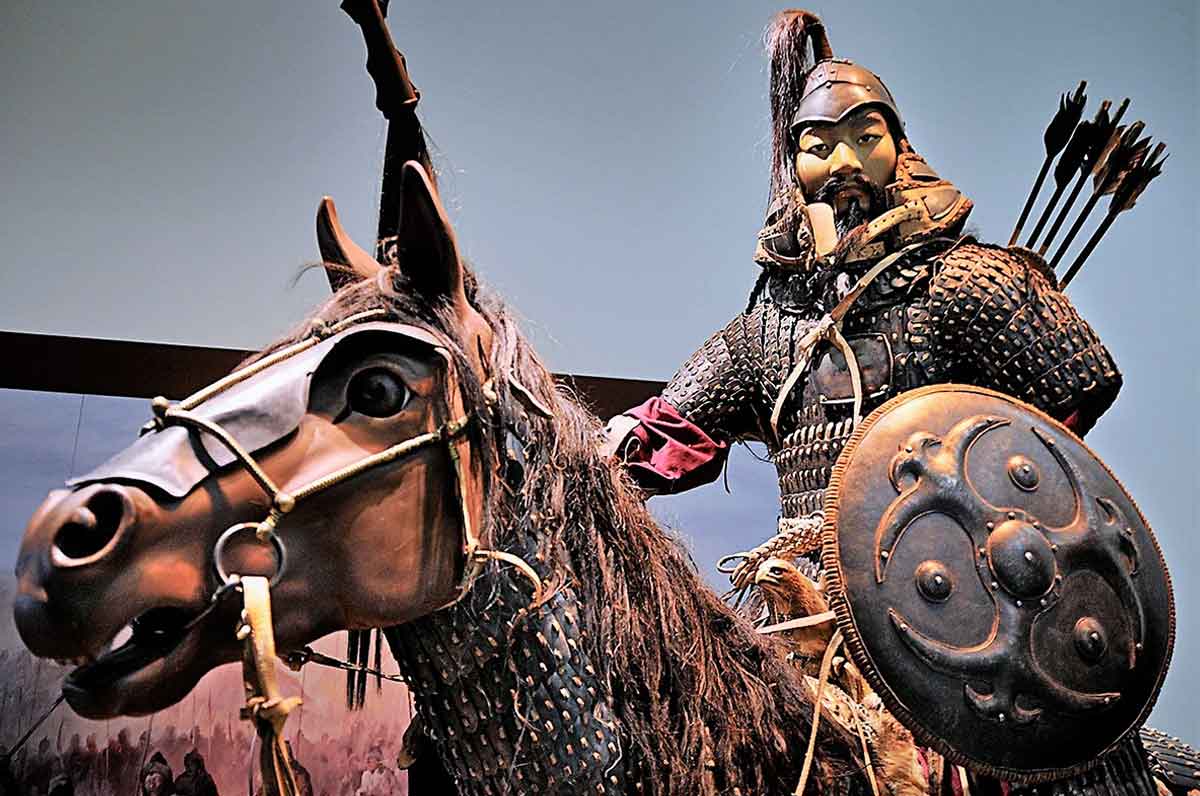 mongol cavalryman model