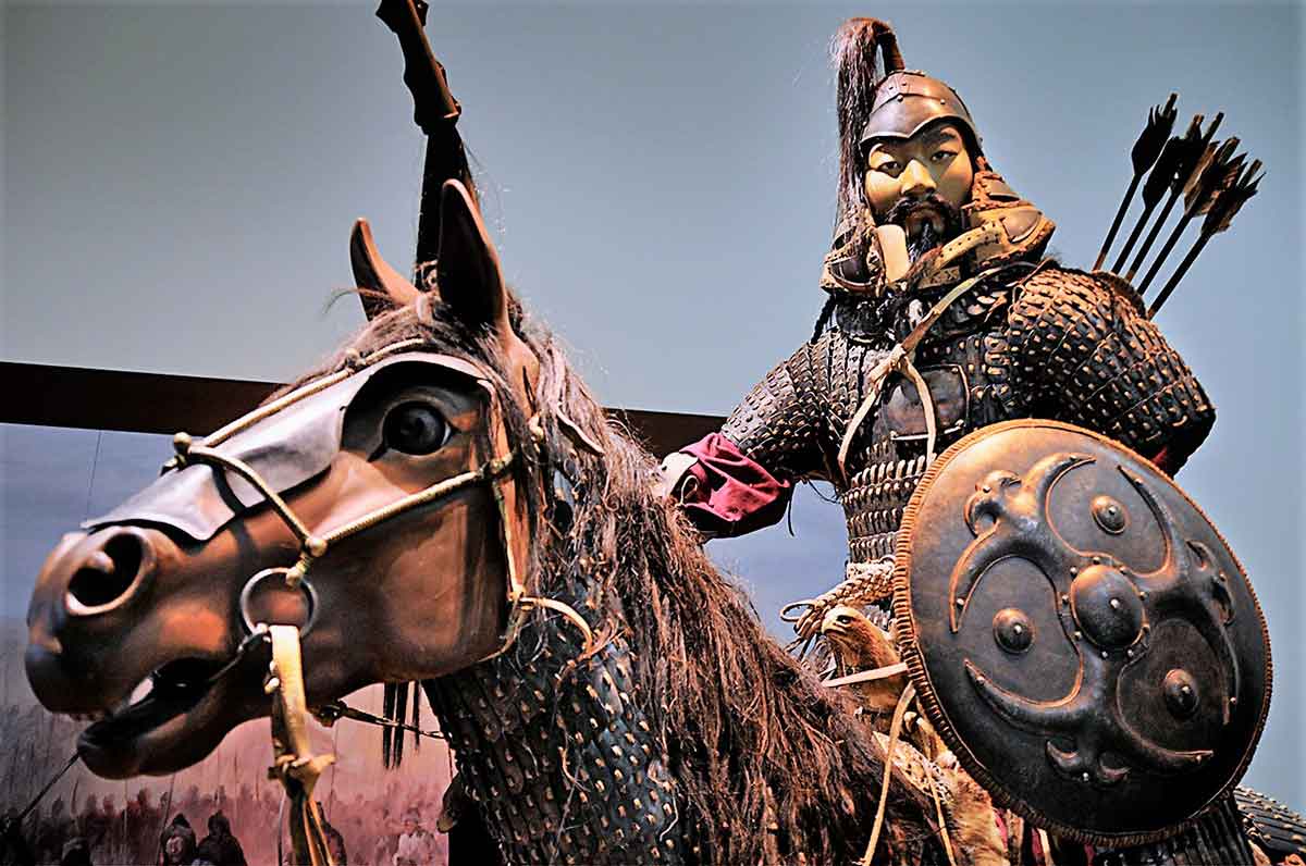 mongol warrior model