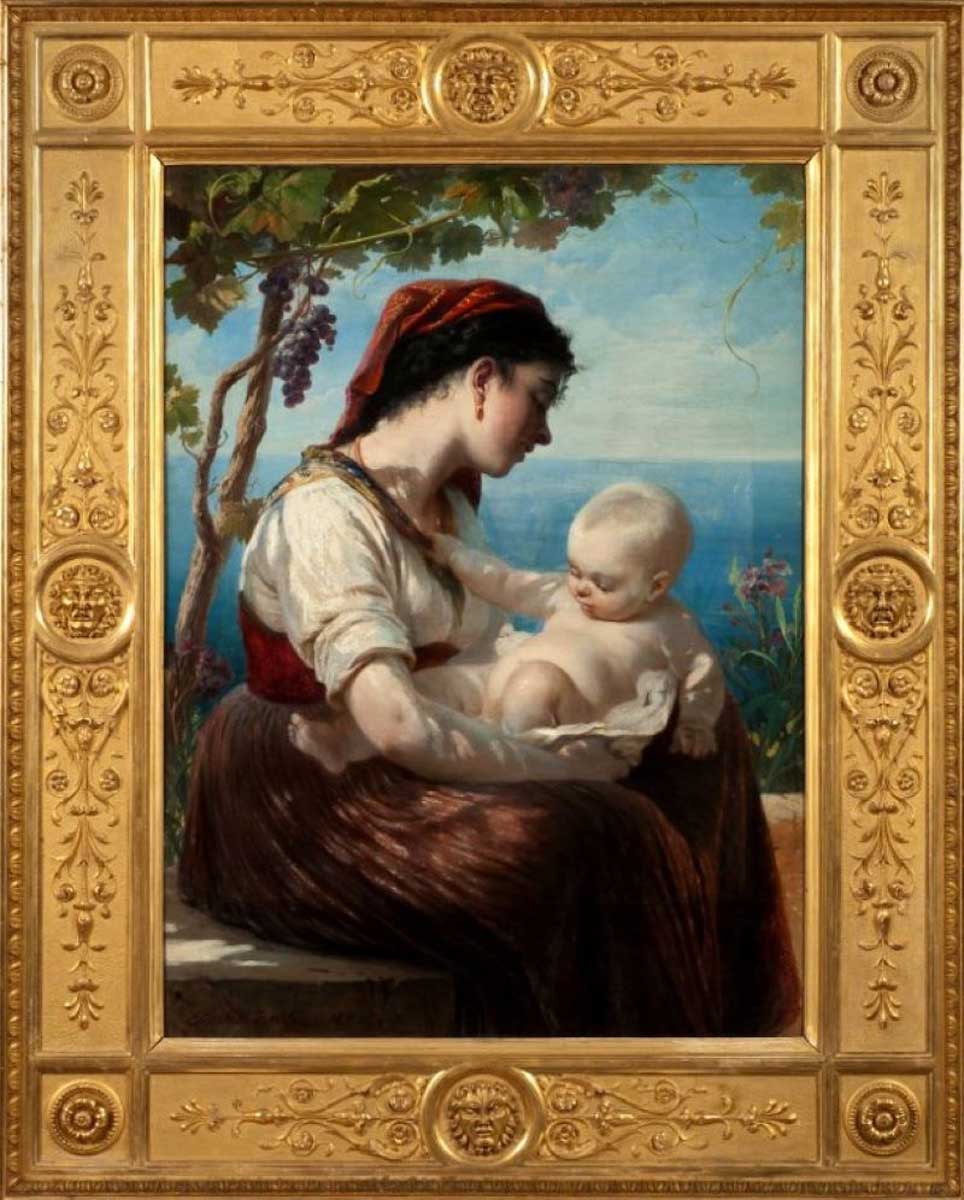 mother and child baumann