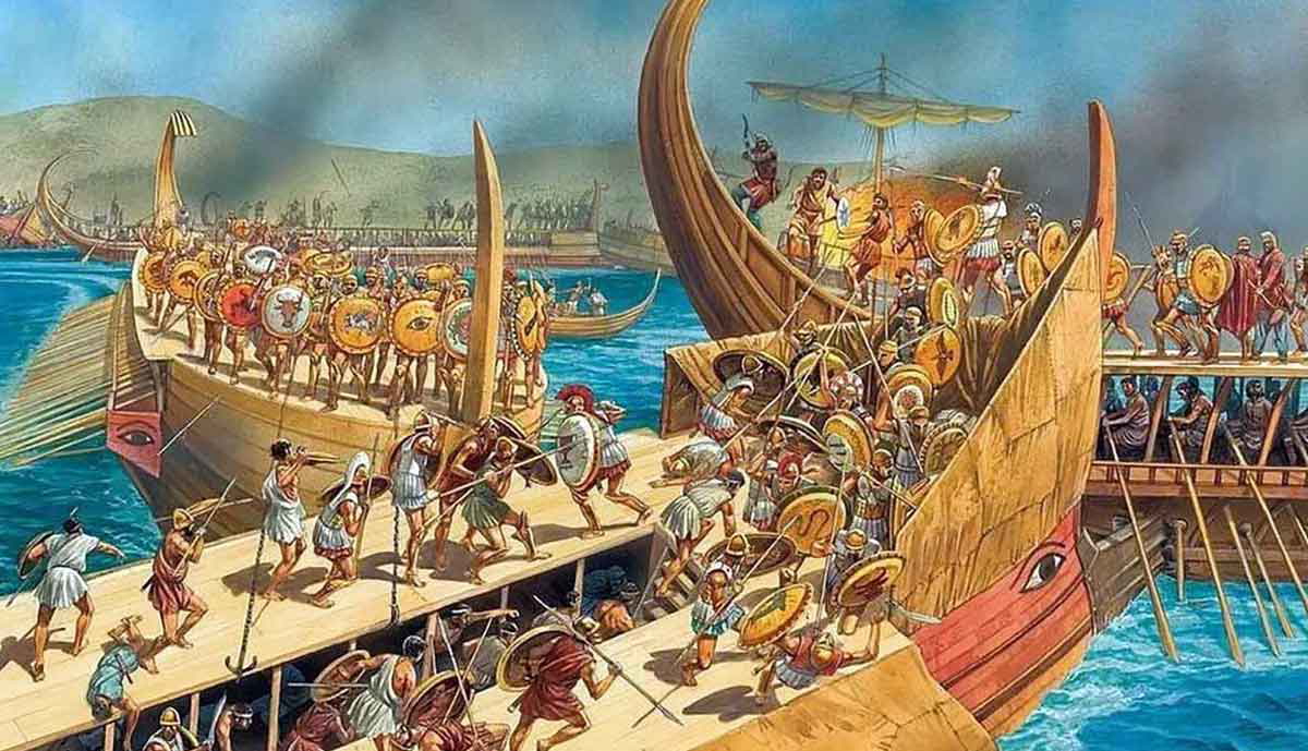 naval engagement Aegospotami thecollector