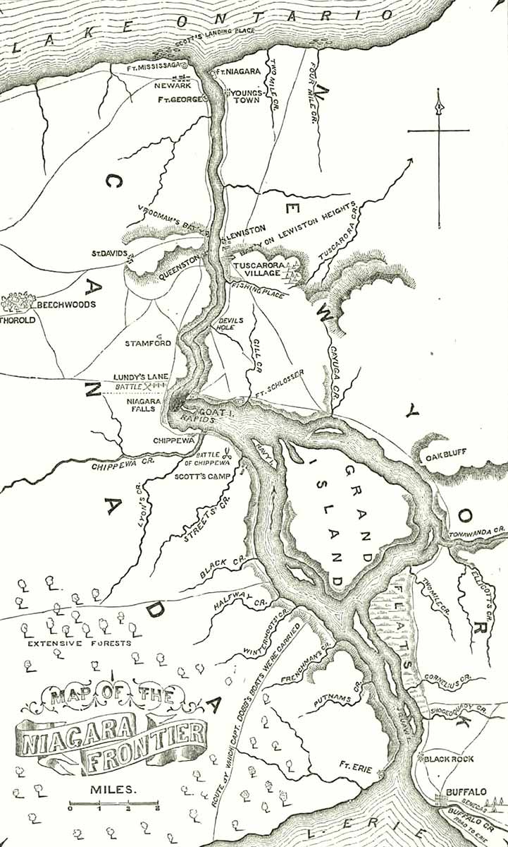 niagara river map