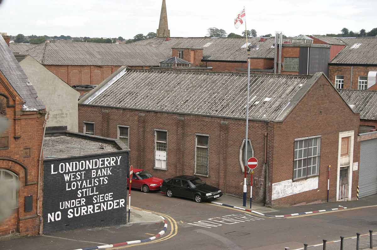 no surrender mural the troubles