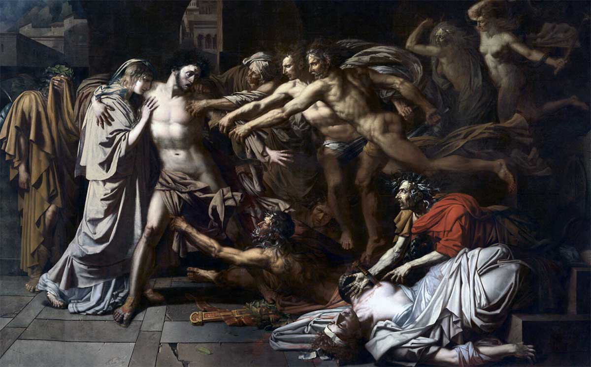 oreste remords painting hennequin