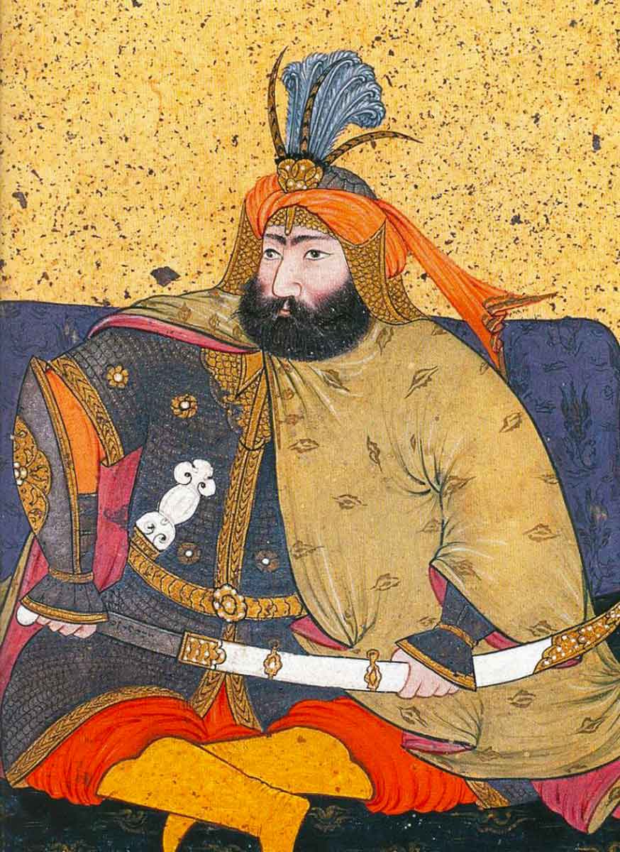 ottoman sultan murad iv miniature