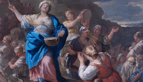 painting song of prophet miriam 1687