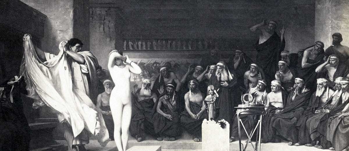phyrne before areopagus