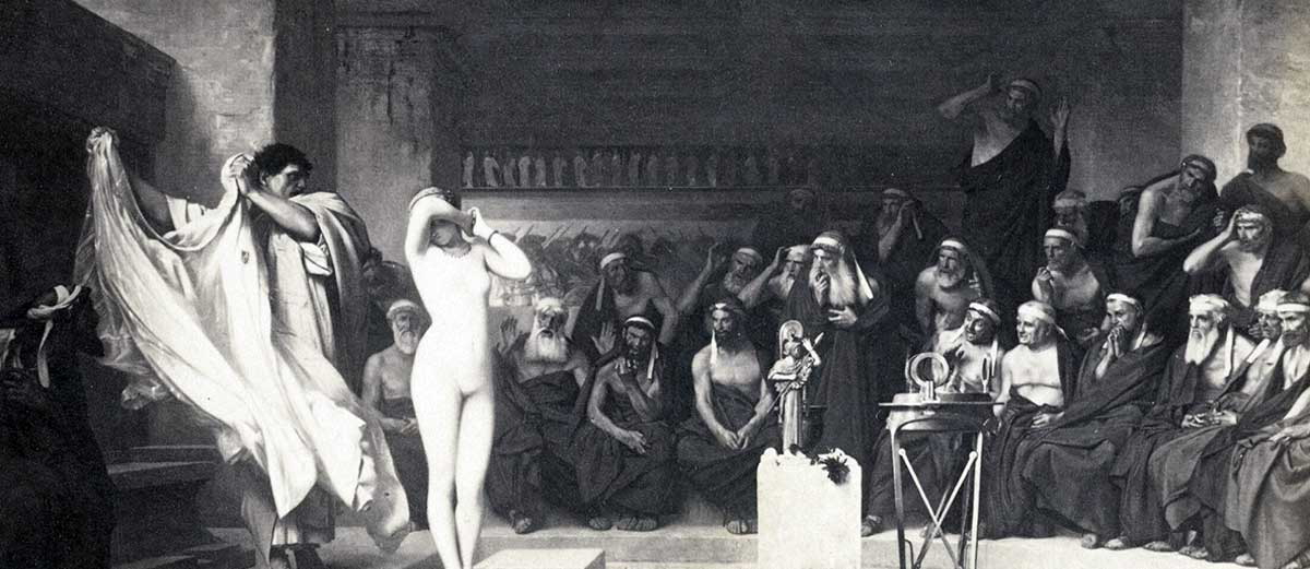 phyrne before areopagus