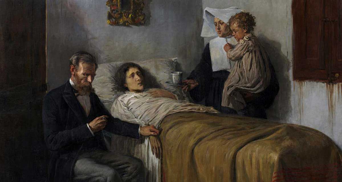 picasso science charit painting