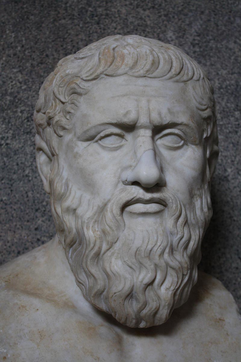 plato bust image